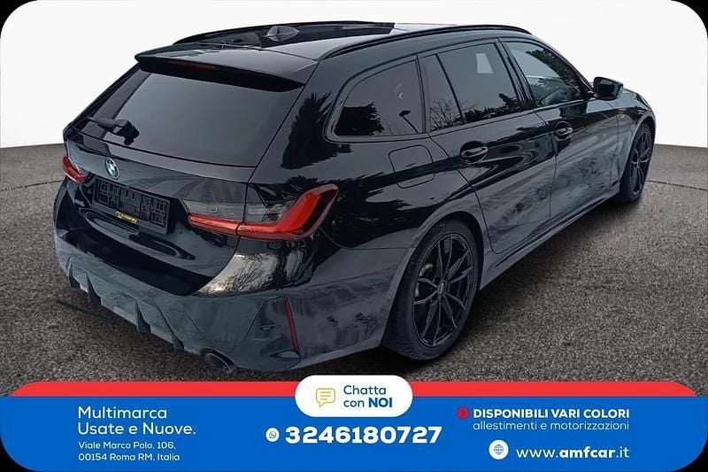 Usata BMW 320e M Sport 190 CV (139 kW) 2024 Nero Station wagon