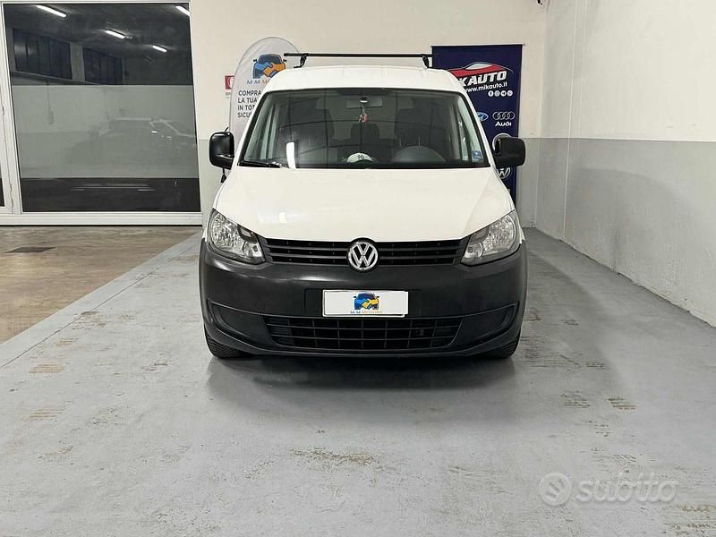 Usata VW Caddy Comfortline 102 CV (75 kW) 2014 Bianco Monovolume