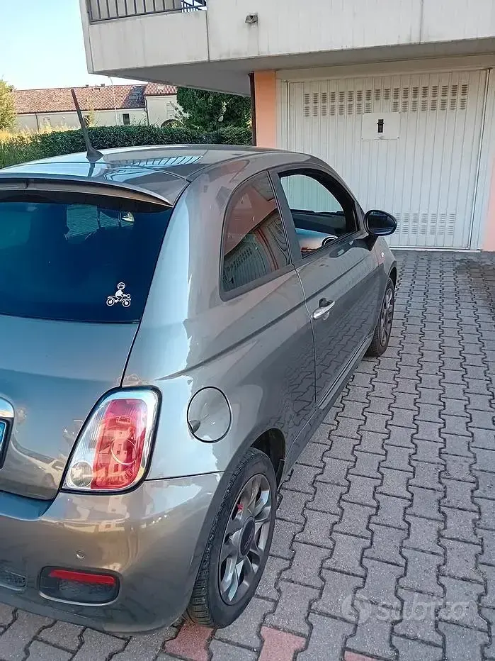 Usata Fiat 500S S 69 CV (50 kW) 2015 Grigio Utilitaria