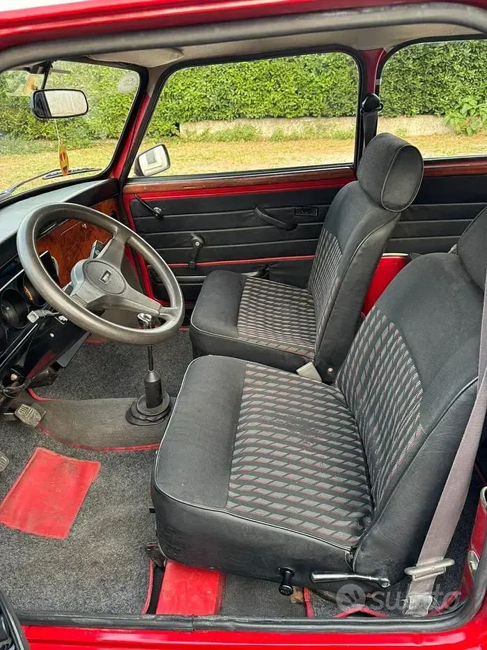 Usata Austin Mini 1990 Rosso Utilitaria