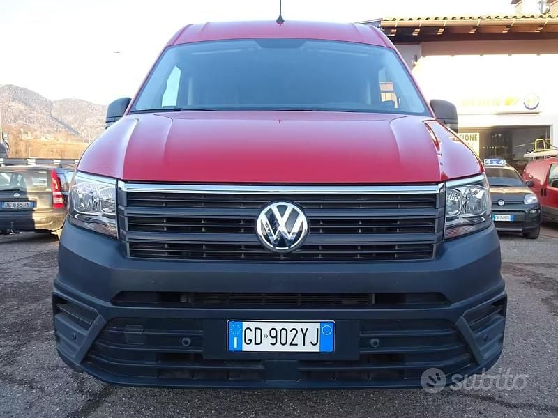Usata VW Crafter Business 140 CV (102 kW) 2021 Rosso Furgone