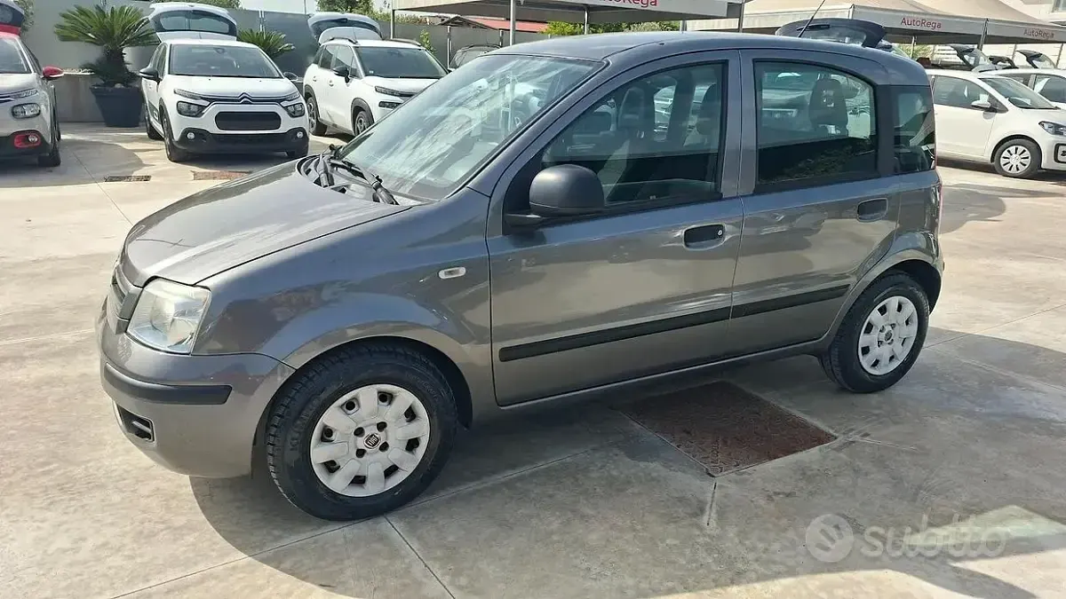 Usata Fiat Panda 69 CV (50 kW) 2011 Grigio Utilitaria