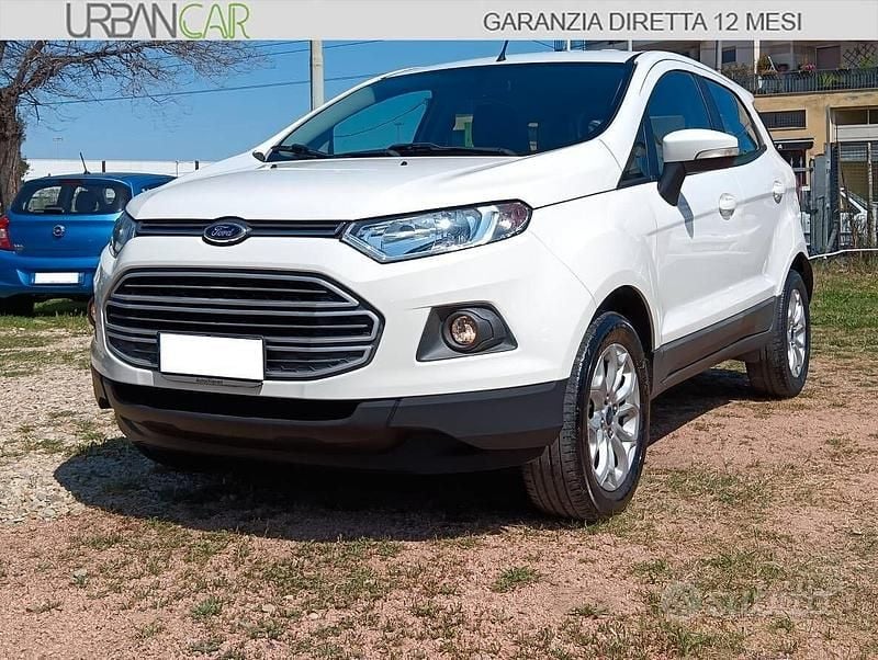 Usata Ford Ecosport Titanium S 95 CV (69 kW) 2016 Bianco SUV