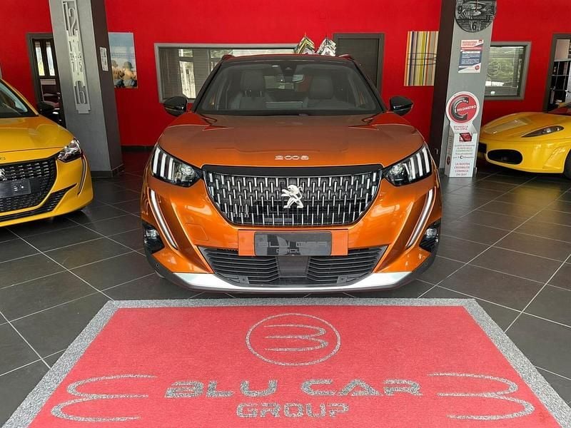 Usata Peugeot 2008 GT-line 102 CV (75 kW) 2020 Arancione(met.) SUV