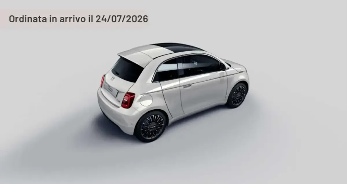 Nuova Fiat 500e Icon 42 kW (58 CV) 2026 Argento Utilitaria
