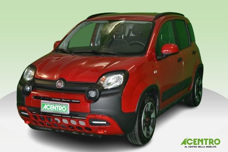 Rosso Usata 2024 Fiat Panda Cross Cross Due volumi | 13.900 € (Buon prezzo) - Immagine 1/4
