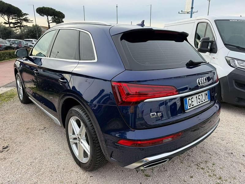 Usata Audi Q5 S-Line 204 CV (150 kW) 2021 Blu/azzurro SUV