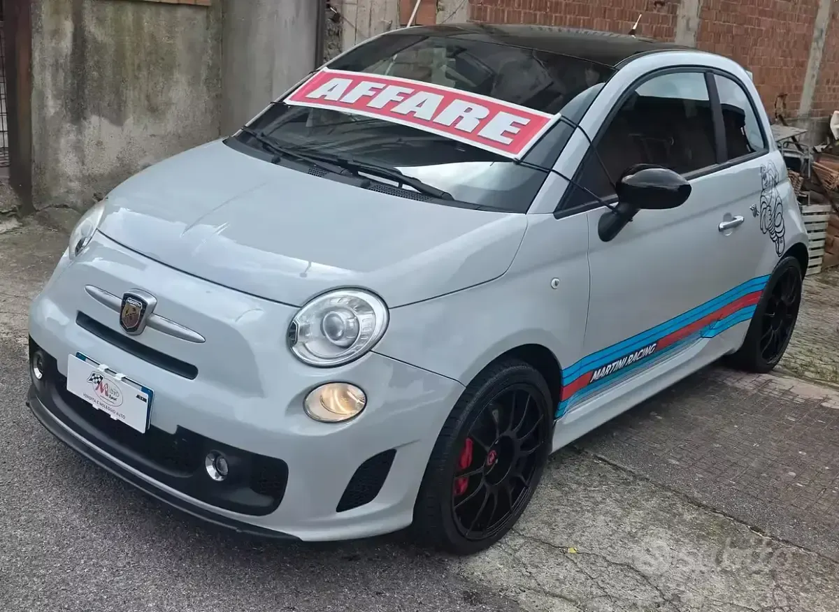 Usata Abarth 500 135 CV (99 kW) 2011 Grigio Utilitaria