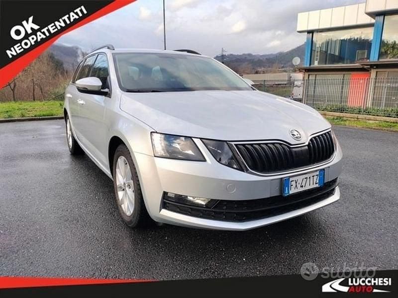 Usata Skoda Octavia Executive 116 CV (85 kW) 2019 Argento Station wagon