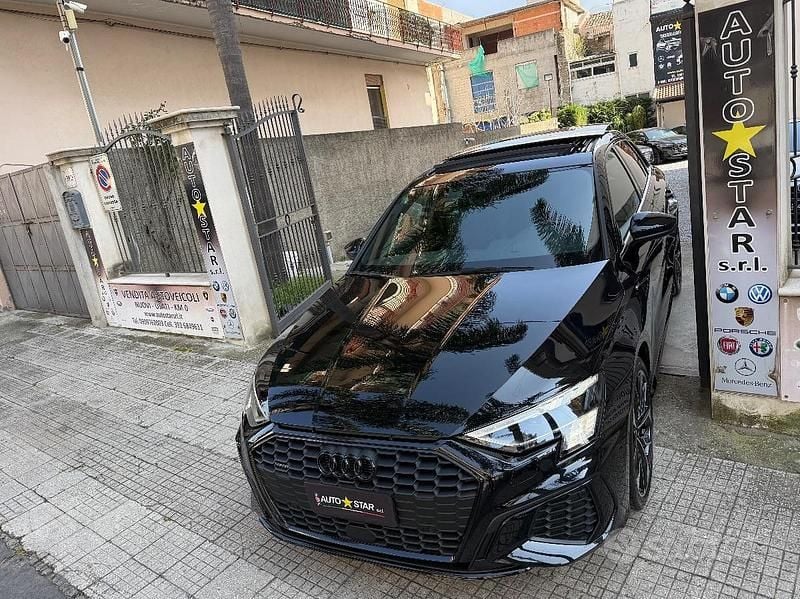 Usata Audi A3 S-Line 200 CV (147 kW) 2023 Nero Berlina
