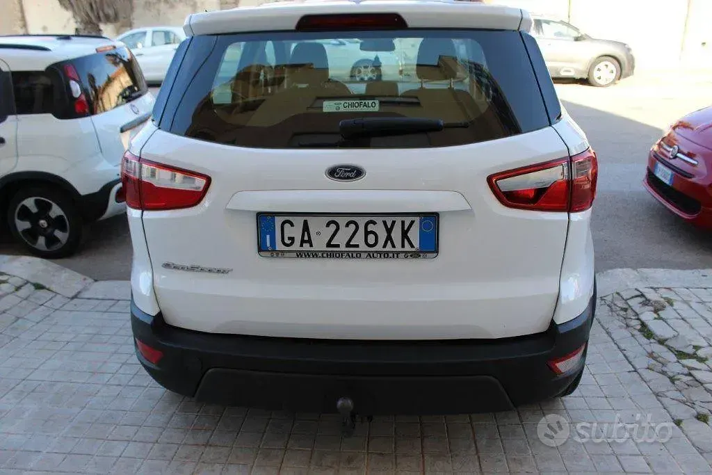 Usata Ford Ecosport 95 CV (69 kW) 2020 Bianco SUV
