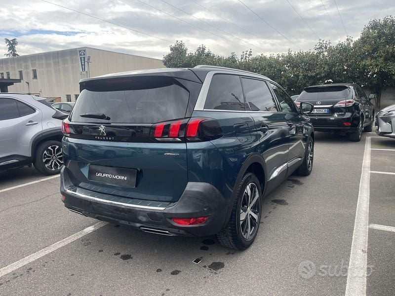 Usata Peugeot 5008 GT-line 131 CV (96 kW) 2020 Blu Monovolume