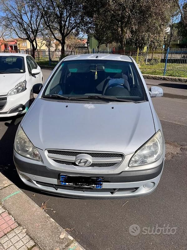 Usata Hyundai Getz 66 CV (48 kW) 2008 Grigio Utilitaria