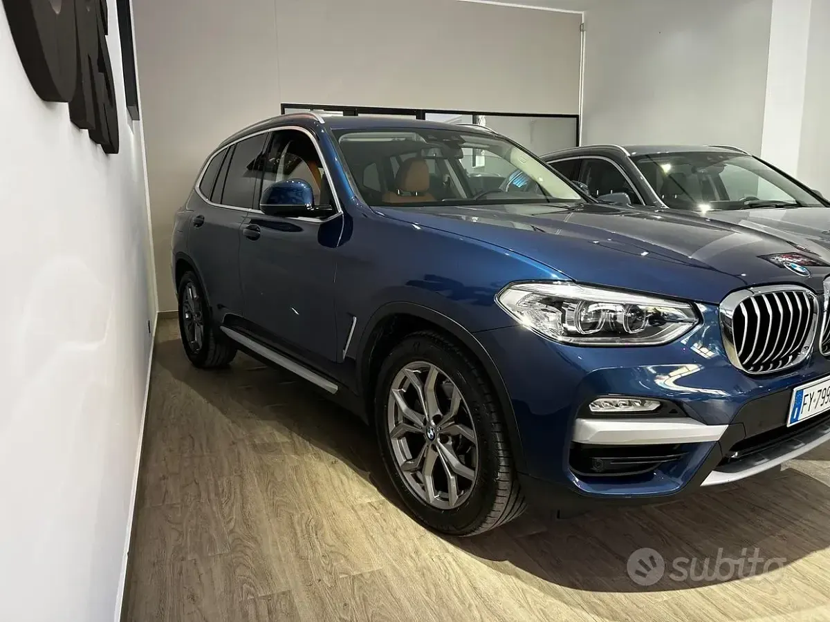 Usata BMW X3 xLine 190 CV (139 kW) 2019 Bluazzurro SUV