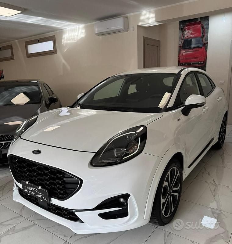 Usata Ford Puma ST-Line 125 CV (91 kW) 2021 Bianco SUV