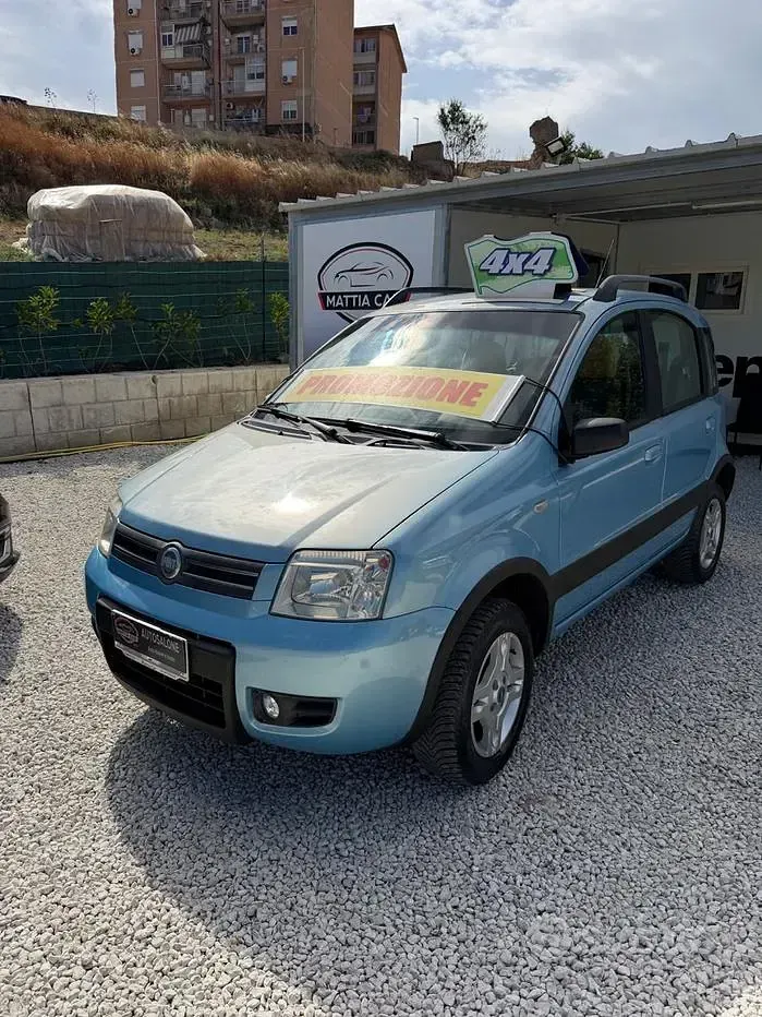 Usata Fiat Panda 4x4 Climbing 60 CV (44 kW) 2005 Bluazzurro Utilitaria