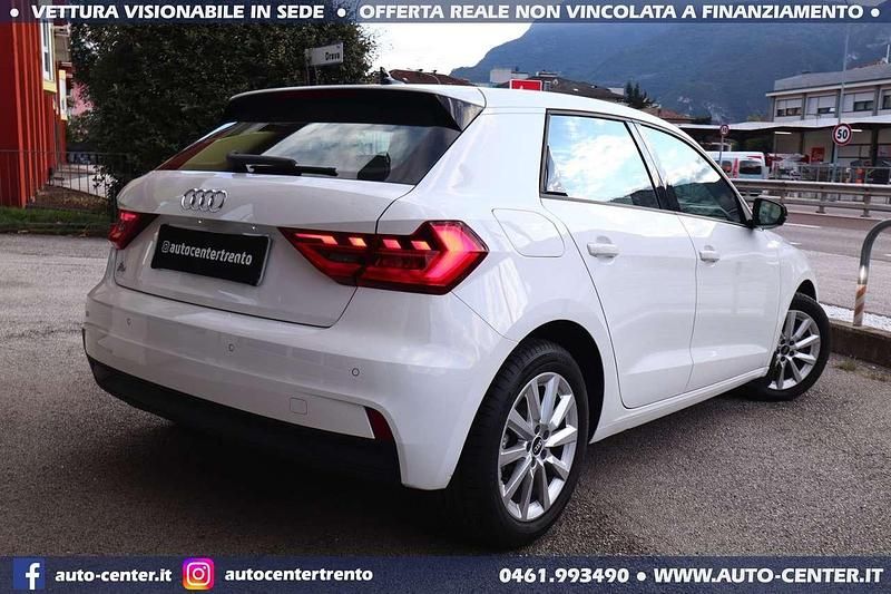 Usata Audi A1 Sportback Admired 110 CV (80 kW) 2020 Bianco Utilitaria