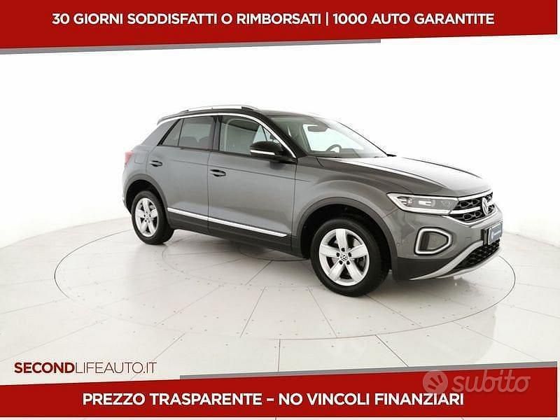 Usata VW T-Roc Style 150 CV (110 kW) 2022 Grigio SUV