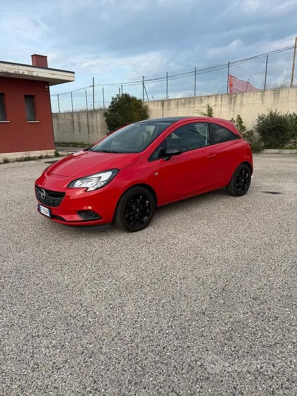 Usata Opel Corsa 2014 Rosso Utilitaria