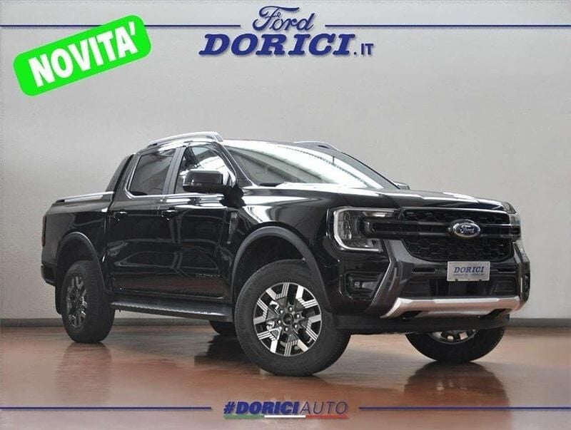 Nuova Ford Ranger Wildtrack 188 CV (138 kW) 2025 Agate black Pick-up