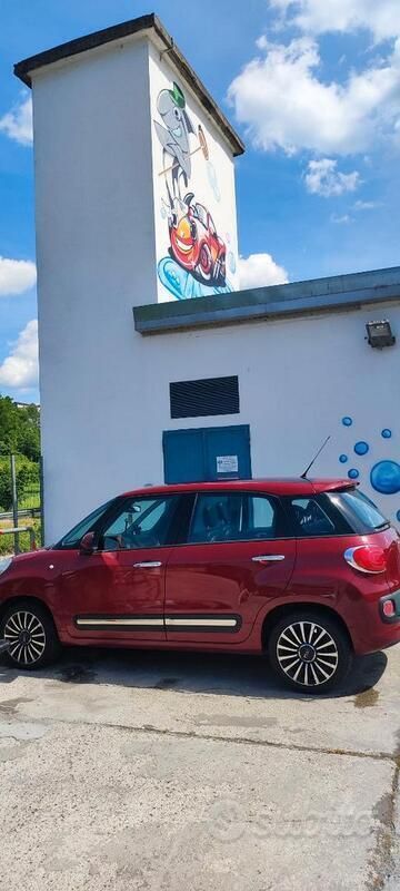 Usata Fiat 500L 85 CV (62 kW) 2014 Rosso Monovolume