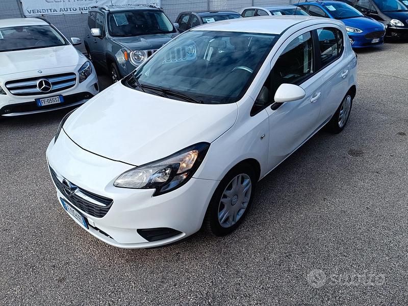 Usata Opel Corsa 90 CV (66 kW) 2016 Bianco Berlina