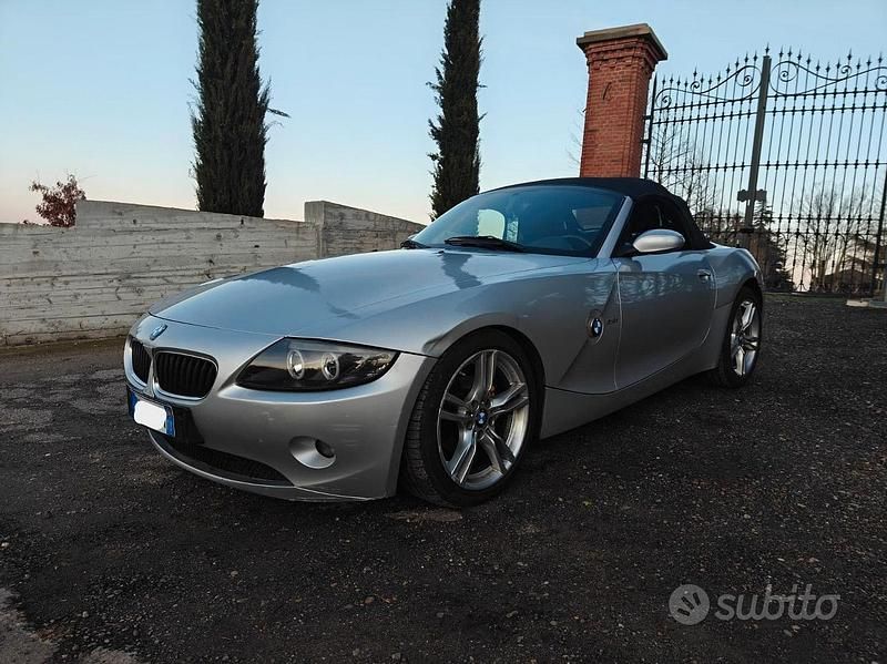 Usata BMW Z4 M Sport 170 CV (125 kW) 2004 Grigio Cabrio