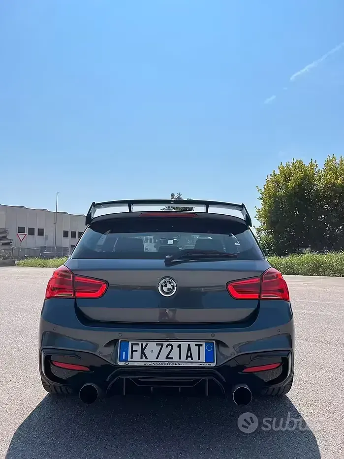 Usata BMW 118 150 CV (110 kW) 2017 Grigio Utilitaria
