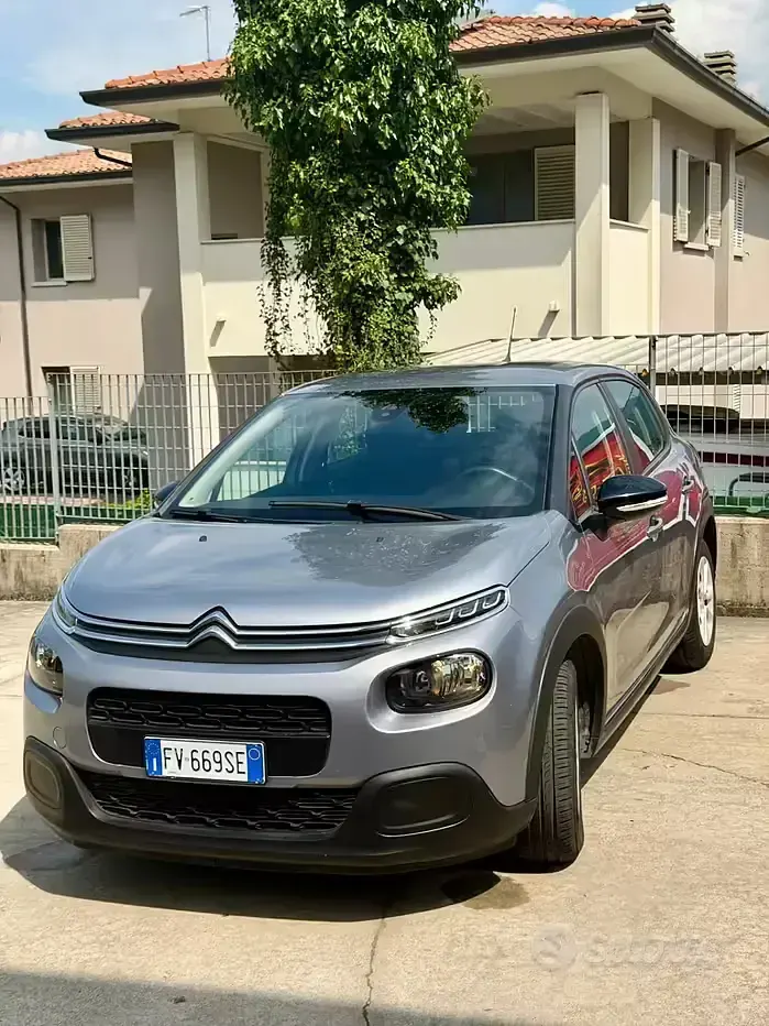 Usata Citroën C3 Feel 110 CV (80 kW) 2018 Grigio Utilitaria