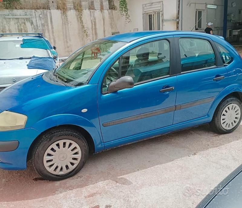 Usata Citroën C3 60 CV (44 kW) 2003 Blu Utilitaria