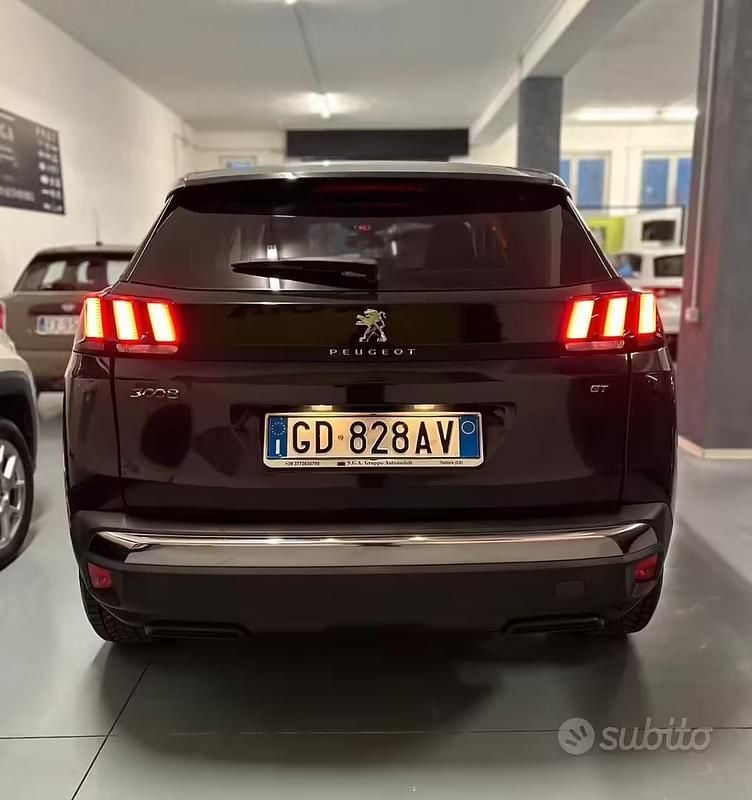 Usata Peugeot 3008 Business-Line 131 CV (96 kW) 2020 Blu/azzurro SUV