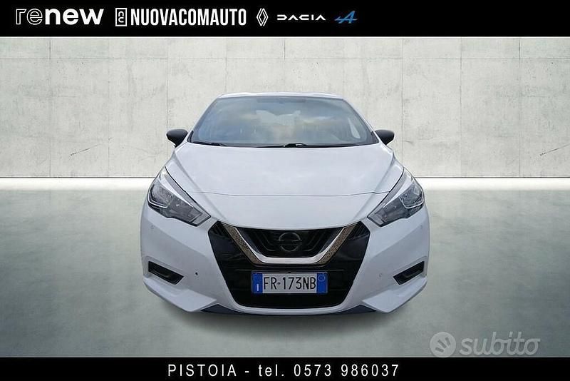 Usata Nissan Micra Visia 71 CV (52 kW) 2018 Bianco Berlina