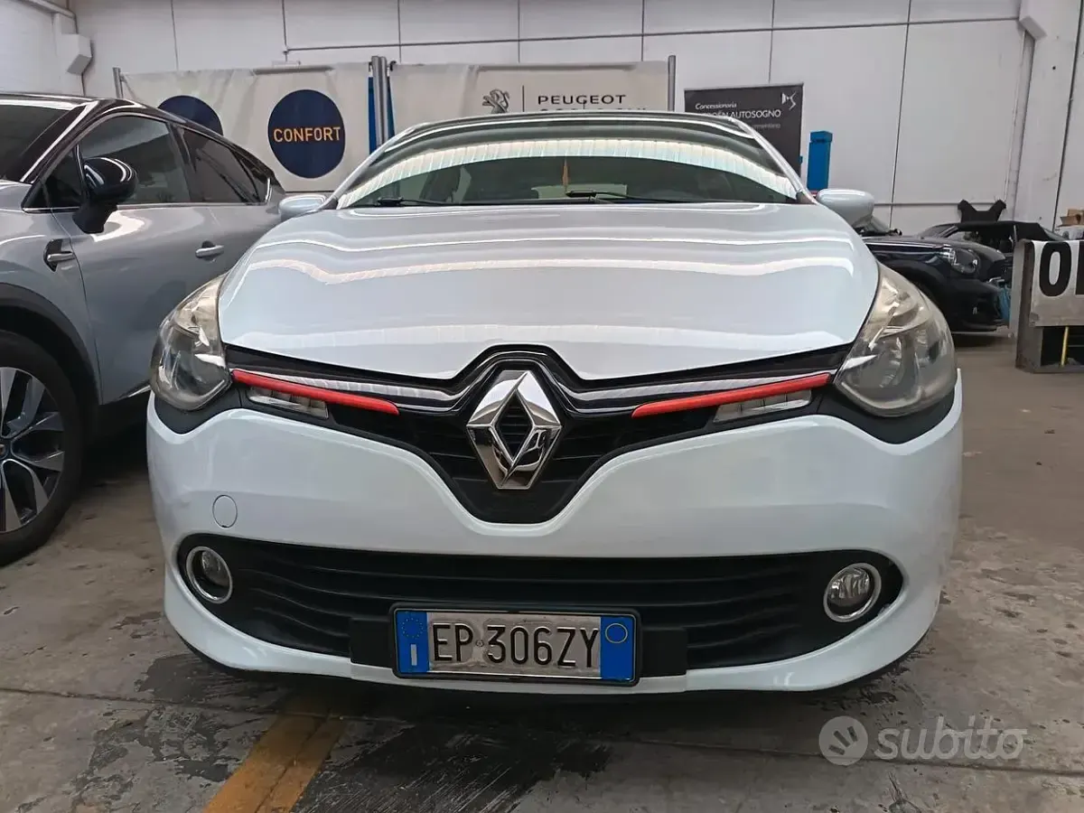 Usata Renault Clio IV 90 CV (66 kW) 2013 Bianco Berlina
