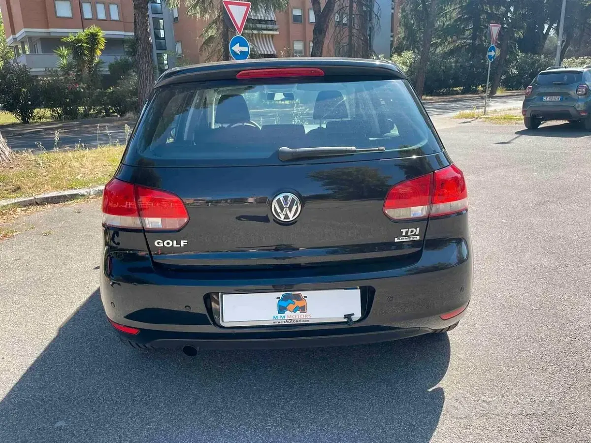 Usata VW Golf VI Comfortline 105 CV (77 kW) 2010 Nero Berlina