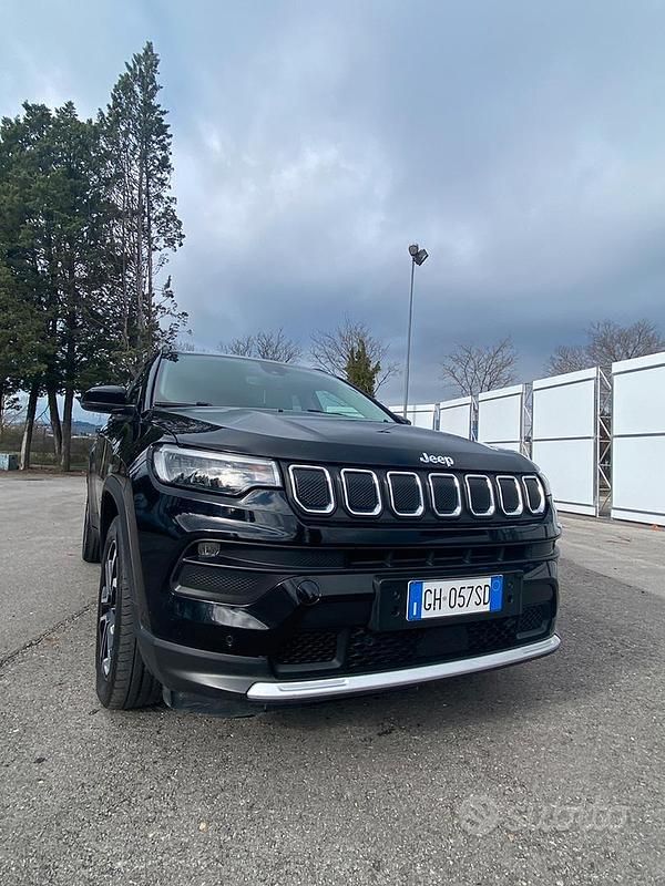 Usata Jeep Compass Limited 130 CV (95 kW) 2022 Nero SUV
