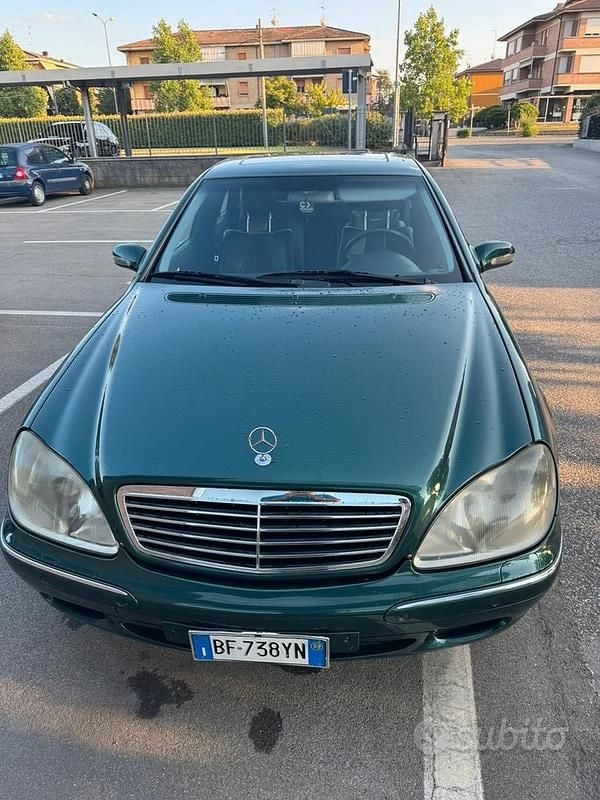 Usata Mercedes S320 224 CV (164 kW) 1999 Verde Berlina