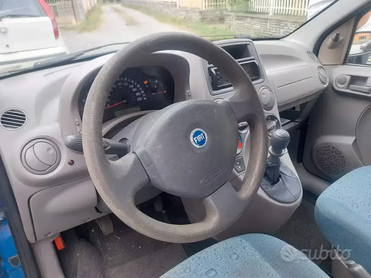 Usata Fiat Panda 2003 Bluazzurro Utilitaria