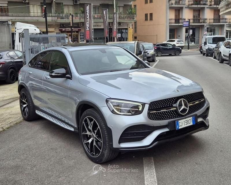 Usata Mercedes GLC220 Premium Plus 196 CV (144 kW) 2022 Bianco Coupé