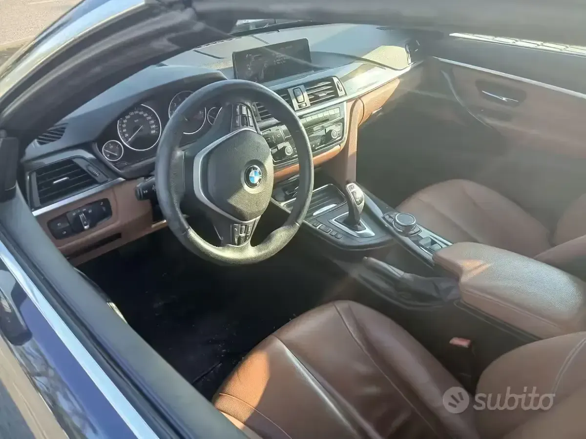 Usata BMW 428 M Sport 245 CV (180 kW) 2014 Blu Cabrio