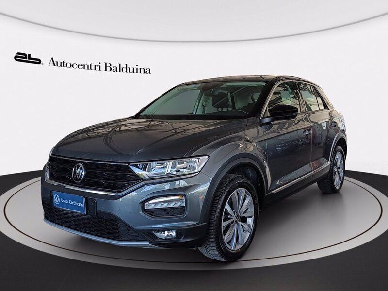 Grigio indyum/tetto nero Usata 2020 VW T-Roc Style SUV | 24.500 € (Buon prezzo) - Immagine 1/4