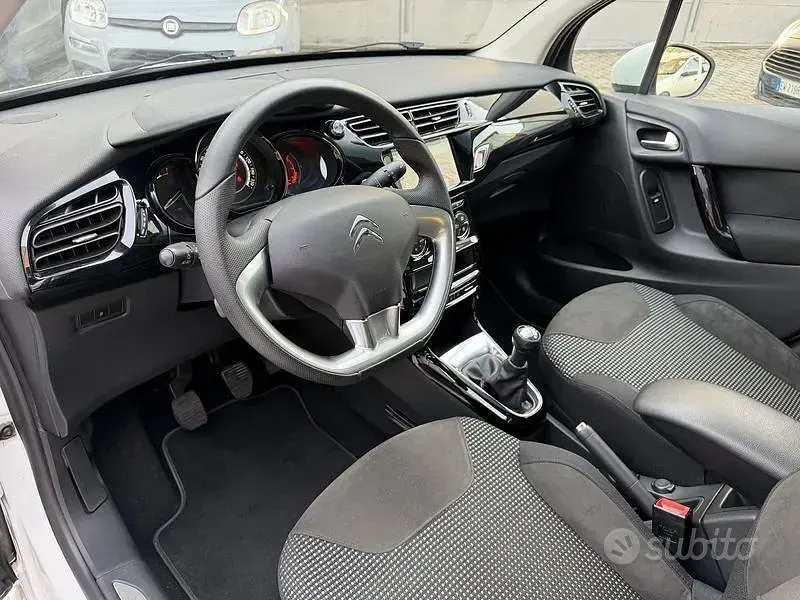 Usata Citroën C3 Exclusive 82 CV (60 kW) 2015 Bianco Berlina