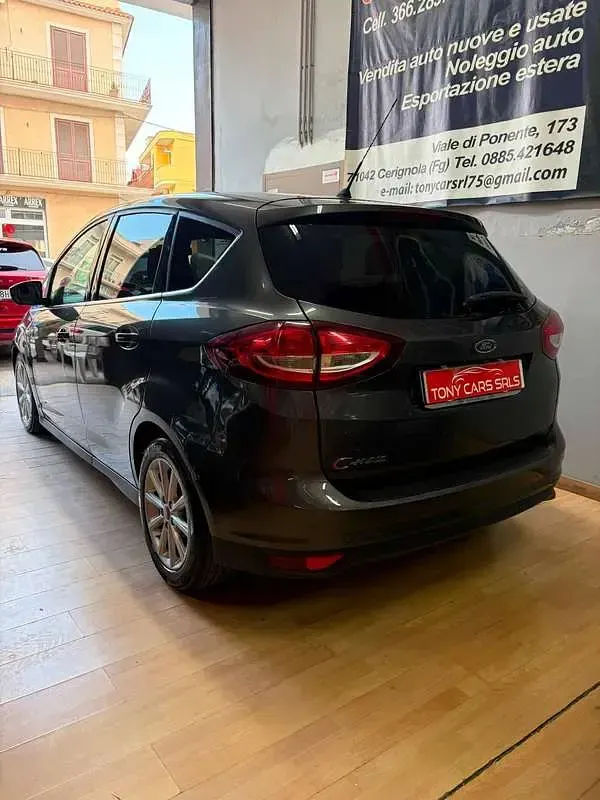 Usata Ford C-MAX Titanium S 120 CV (88 kW) 2017 Grigio Monovolume