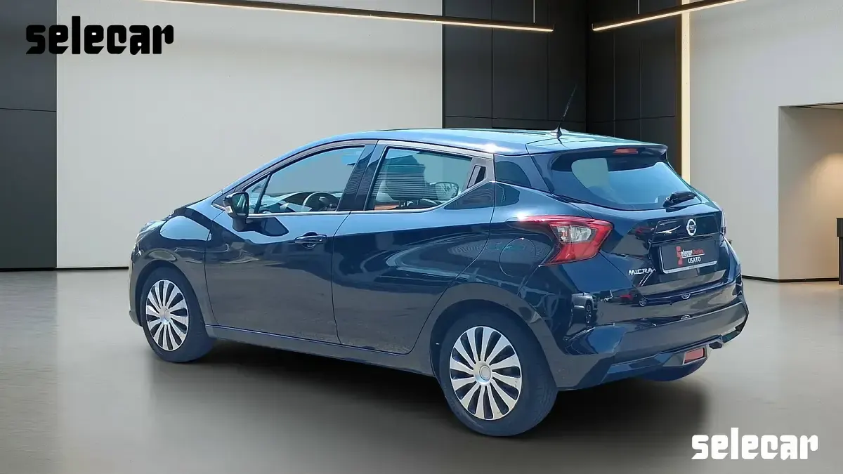Usata Nissan Micra Acenta 71 CV (52 kW) 2017 A1 nero Utilitaria