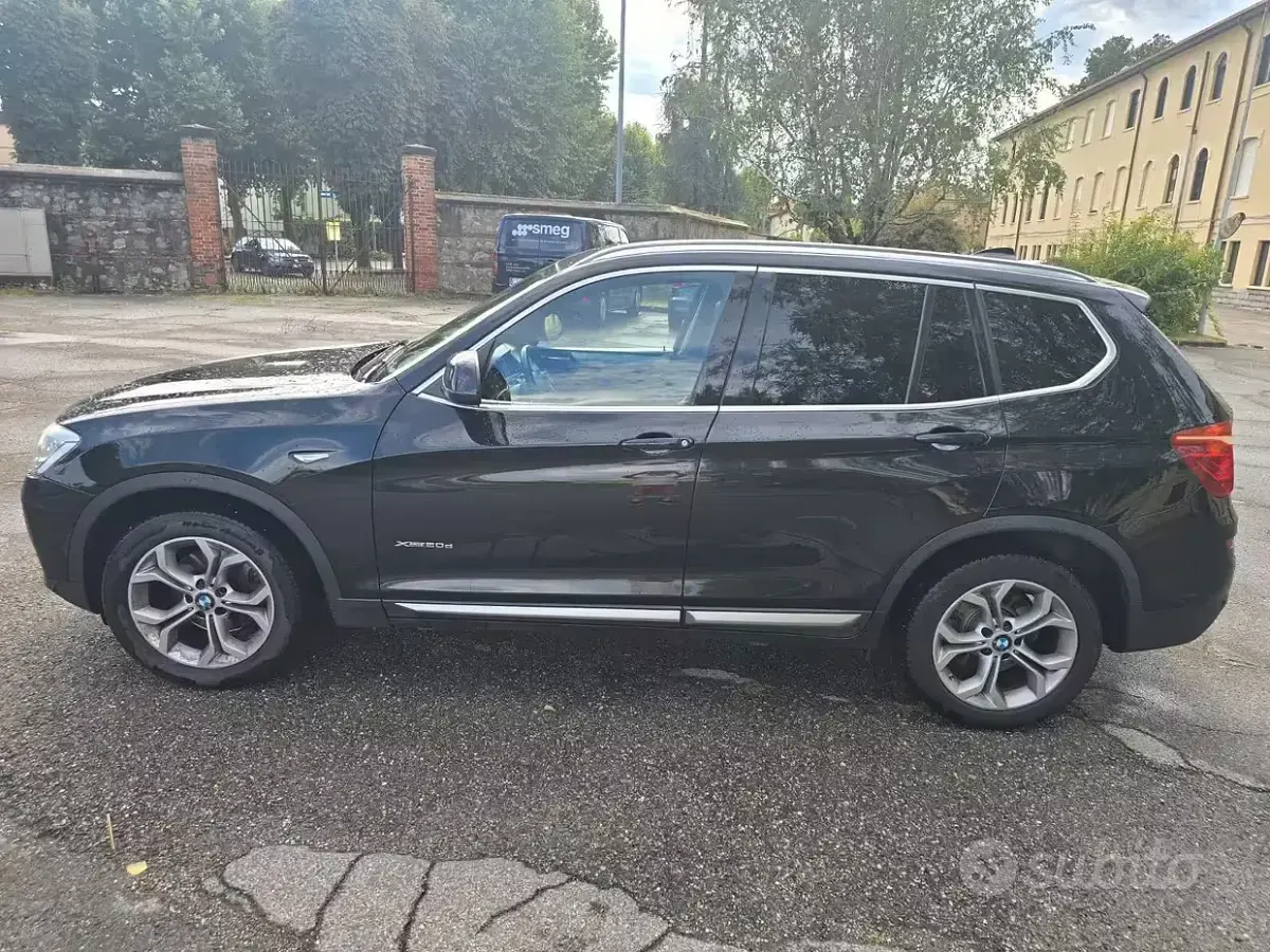 Usata BMW X3 xLine 190 CV (139 kW) 2016 Nero SUV