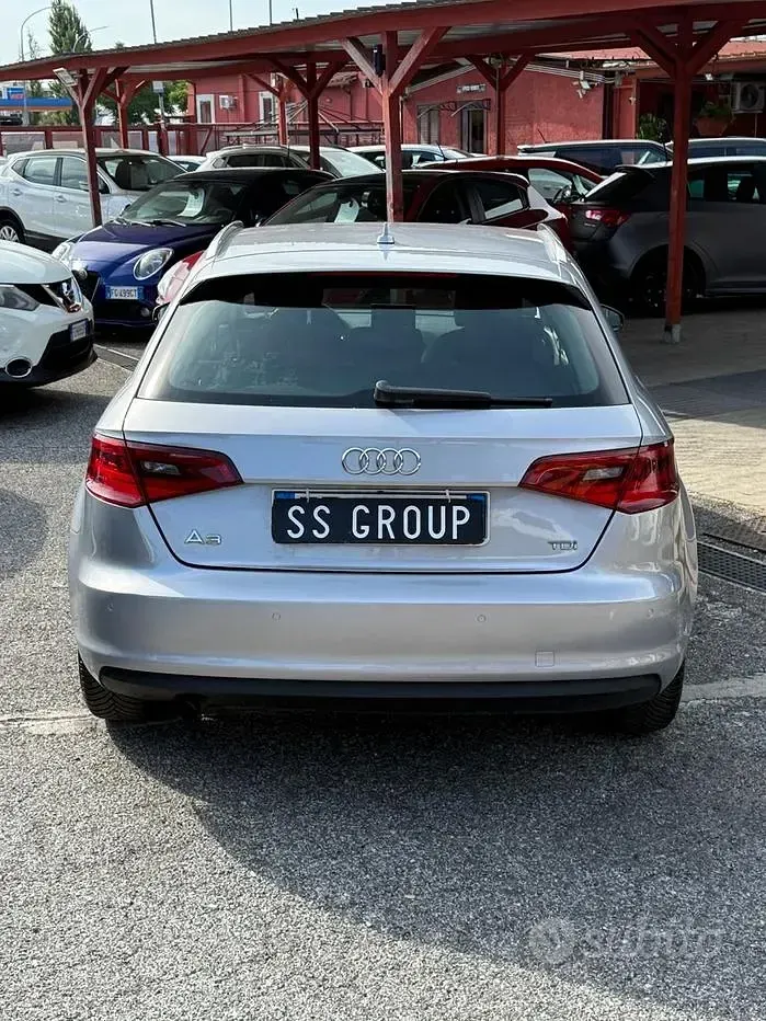 Usata Audi A3 Ambition 110 CV (80 kW) 2014 Grigio Berlina