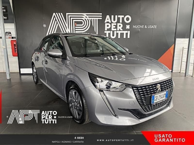 Usata Peugeot 208 Allure 75 CV (55 kW) 2020 Grigio Utilitaria