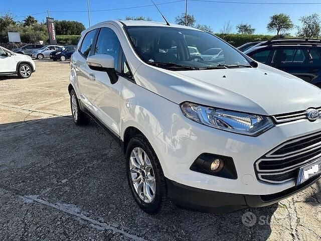 Usata Ford Ecosport Titanium 95 CV (69 kW) 2017 Bianco SUV