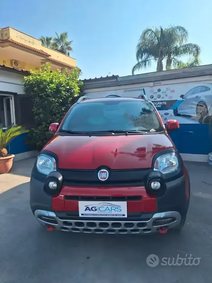 Usata Fiat Panda Cross Cross 80 CV (58 kW) 2018 Rosso Utilitaria