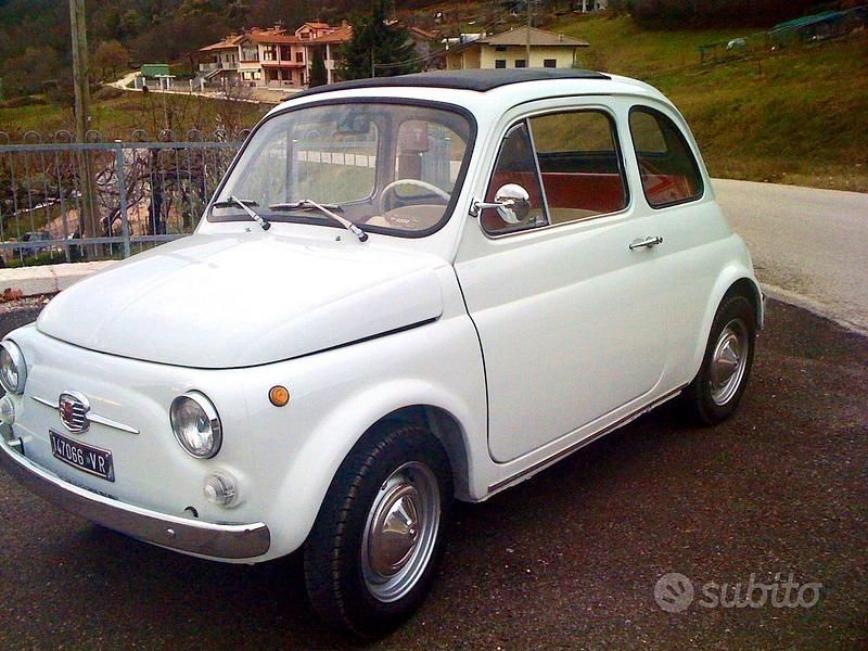 Usata Fiat 500 1960 Bianco Utilitaria