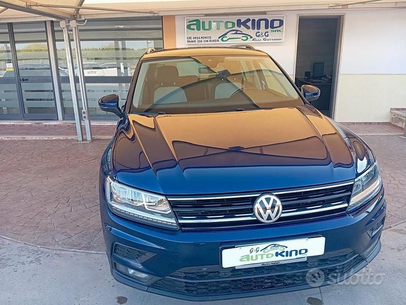 Usata VW Tiguan Business 150 CV (110 kW) 2021 Blu SUV